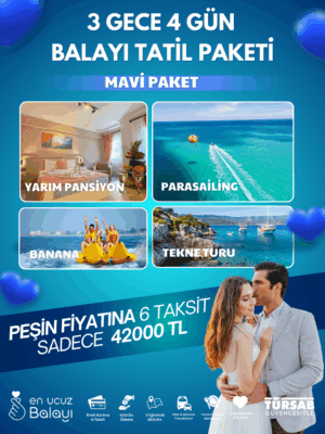 Fethiye Ekonomik Balayı Paketi - Mavi Paket