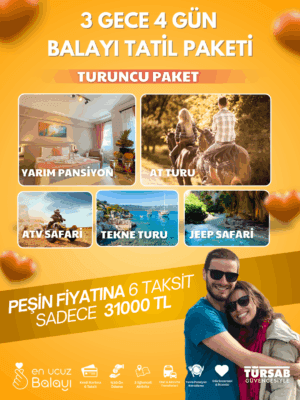 Fethiye Ekonomik Balayı Paketi - Turuncu Paket
