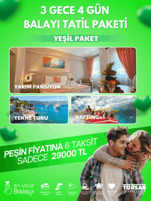 Fethiye Ekonomik Balayı Paketi - Yeşil Paket